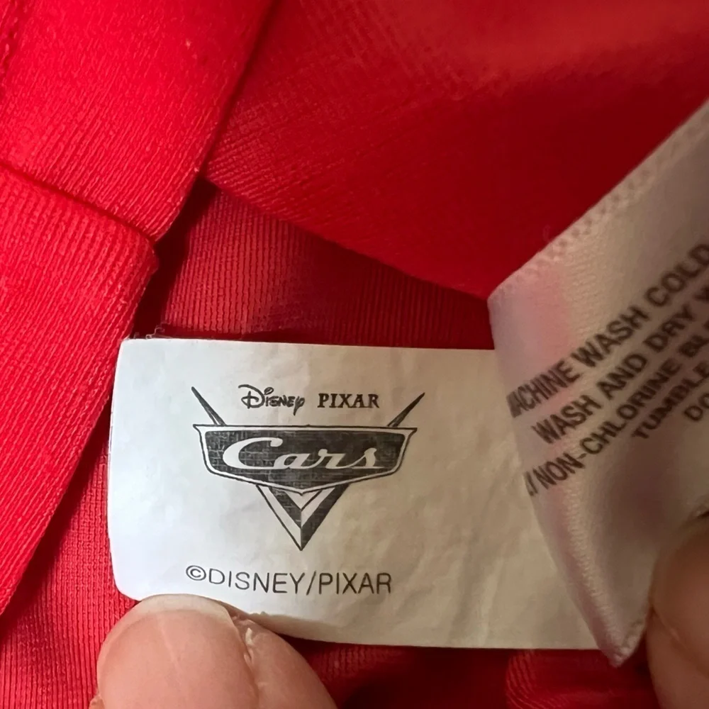 Disney Cars red swim top size 12 months collectible old Navy collaboration